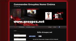 Desktop Screenshot of groupez.net